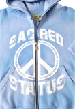 Conflicted Blue Hoodie